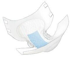 Wings HEAVY Absorbency Adult Diaper Brief MEDIUM Quilted 67033 96/Case