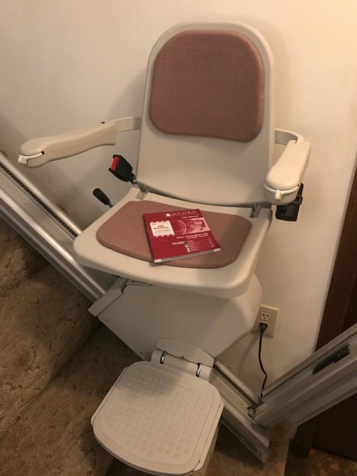 Stairlift Chair Lift ACORN Superglide 120 Lightly used Excellent condition