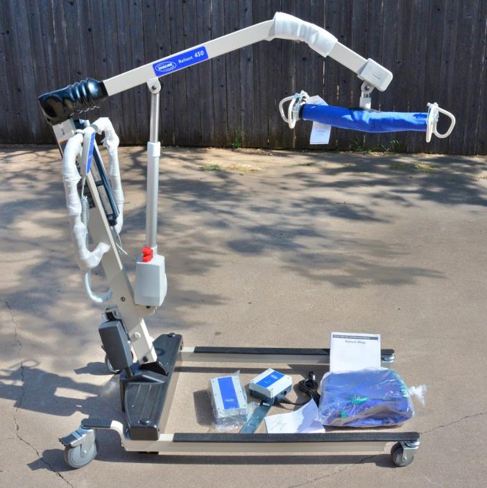 Power Body Patient Lift (Invacare Reliant 450 Battery-Powered Lift w/Low Base)