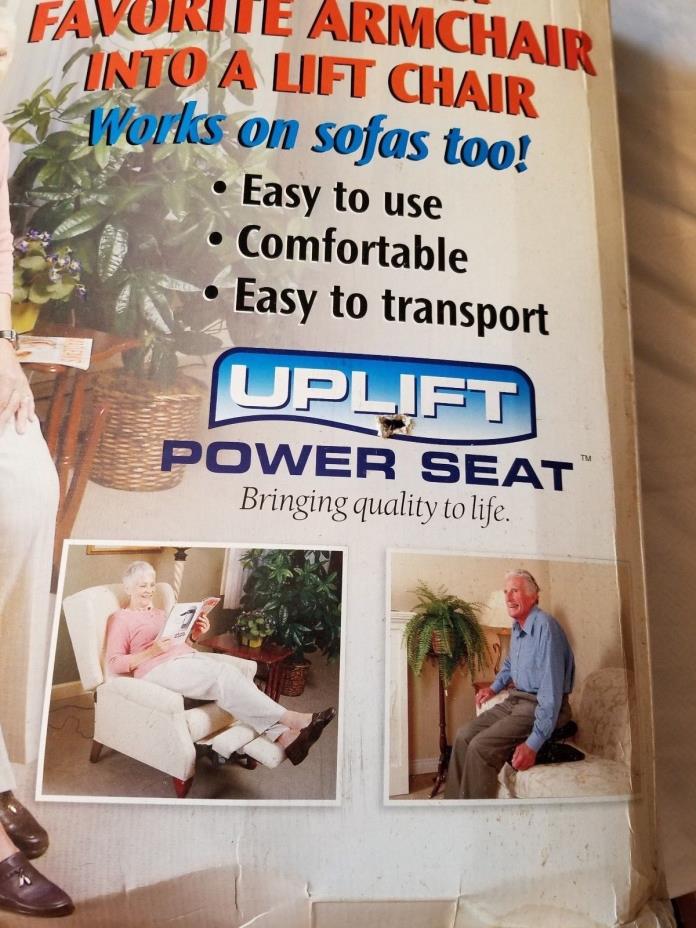 Uplift Power Seat Electric Lifting Cushion Lifts up to 300lbs.