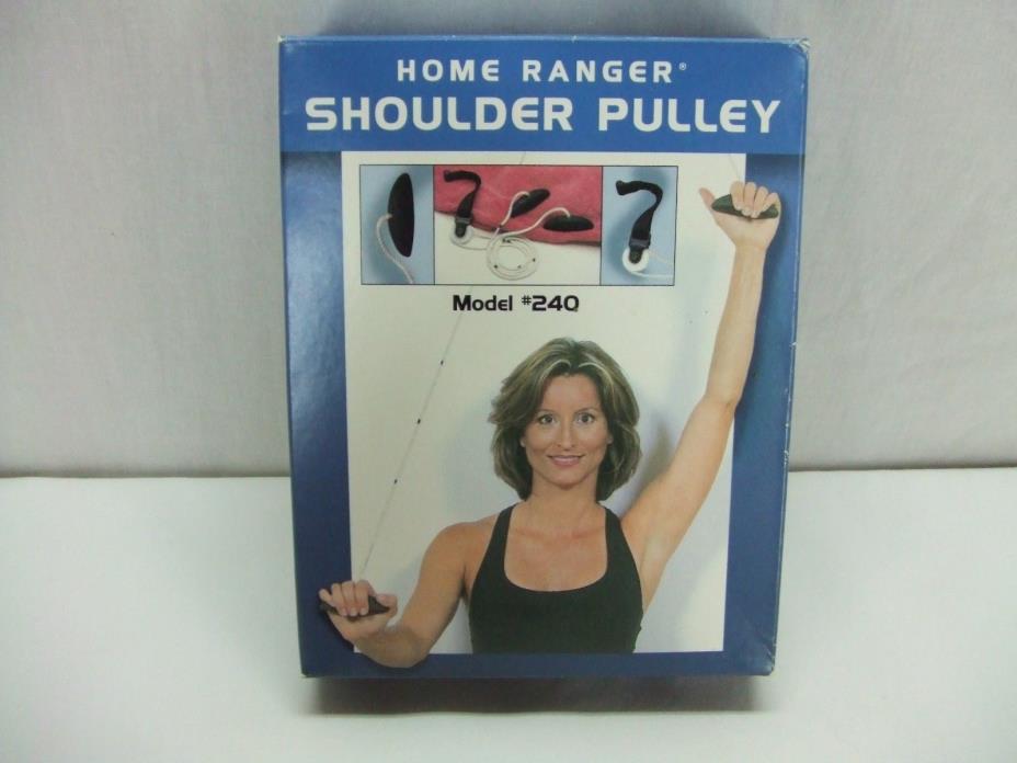 Home Ranger Shoulder Pulley Model #240 Complete W/Instruction Booklet Ex. Cond.