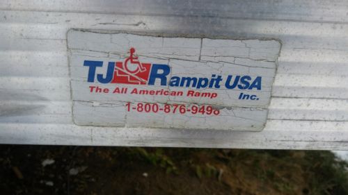Over 60' of TJRampit Aluminum Handicap Wheelchair Ramp with Railings