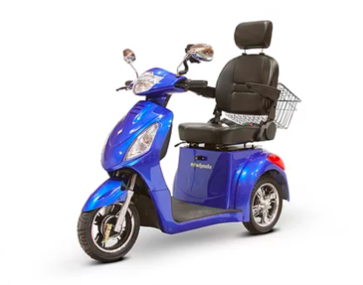 NEW E-Wheels EW-36 Elite Mobility Scooter - 35 Miles Per Charge! - Blue
