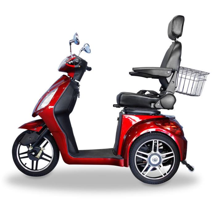 3 Wheeled ELECTRIC MOBILITY SCOOTER 500W Tricycle wheelchair 8 mph / 16 mph