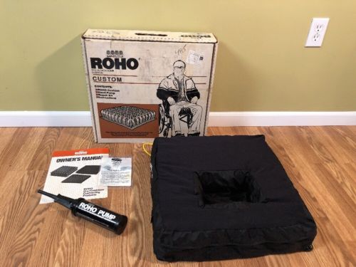 Roho Incorporated Dry Flotation Cushions Wheelchair Seat Cushion Custom In Box