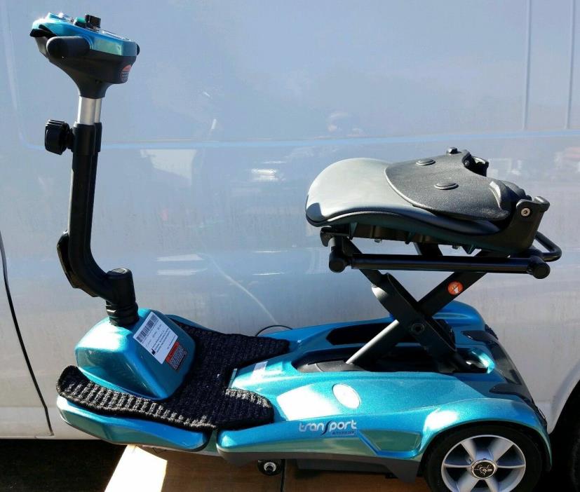 EV Rider Transport AF - Auto Folding mobility scooter - Teal
