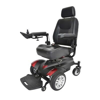 Drive Medical Titan X23 Front Wheel Power Wheelchair - 16 inch x 18 inch Full