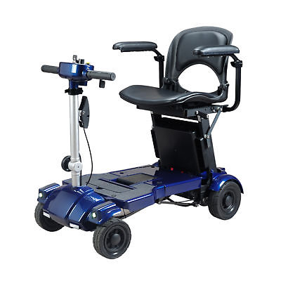 iLIVING i3 Foldable Electric Mobility Scooter, Blue