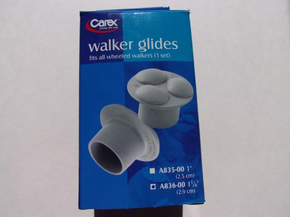 Carex Walker Glides 1 1/8