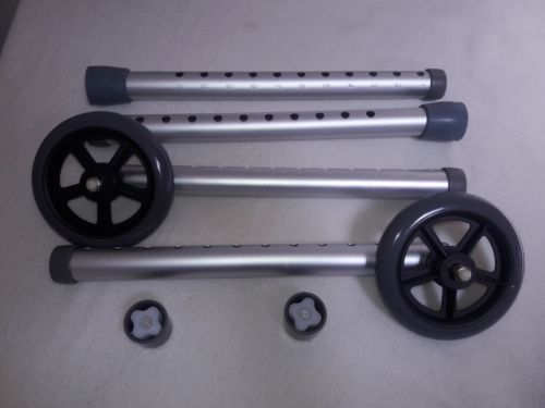 Healthline Walker replacement Wheels and legs ONLY