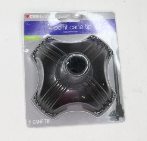 Lot of 2 CVS Health 4-Point Cane Tip 980741