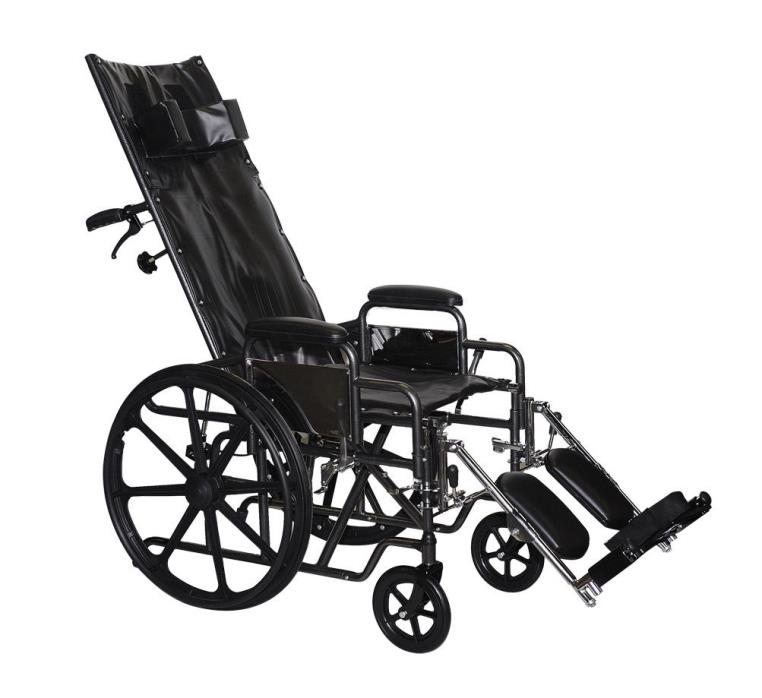 Full Reclining Wheelchair, 22