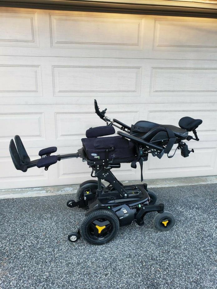 Free Shipping 2017 Permobil F3 Corpus Wheelchair 4 functions 35 Miles Seat Lift