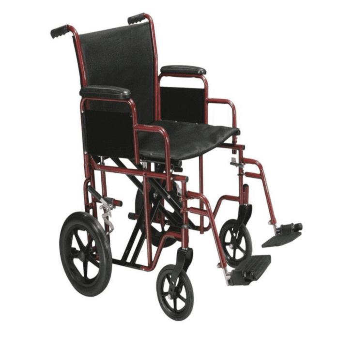 MOBB Healthcare Bariatric Transport Chair with Extra Wide Seat