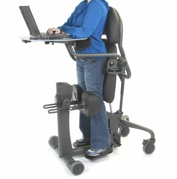 EasyStand EVOLV Shadow standing frame - easy sit-to-stand wheelchair therapy