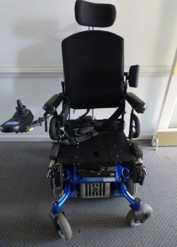 Amy Systems Alltrack M3 #4001616 Blue Rehab Electric Motorized Wheel Chair