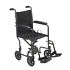 Lightweight Steel Wheelchair 19 Seat Fixed Full Arms Drive Medical