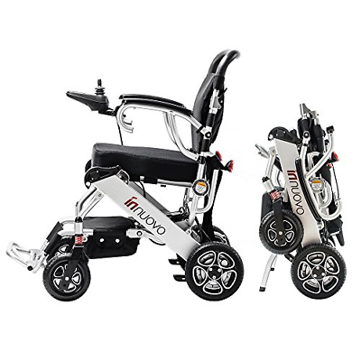 Electric Power Wheelchair - Lightweight 50 lbs inluding Lithium Battery ,Most