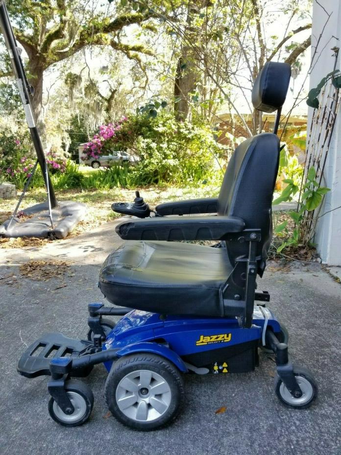 Jazzy Select 6 wheelchair - Blue - Good Condition