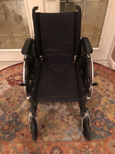 Sunrise Medical Breezy Ultra 4 Folding Lightweight Wheelchair w/Quick Release