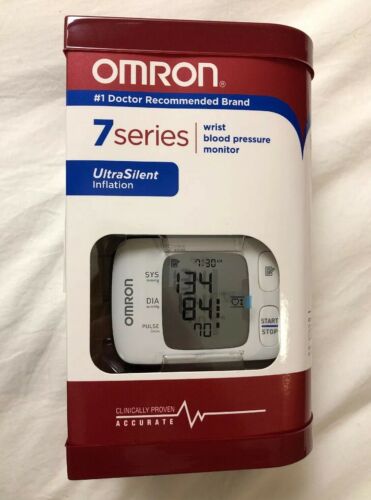 OMRON 7 Series Wrist Monitor BP652 UltraSilent Inflation Brand New FAST SHIPPING