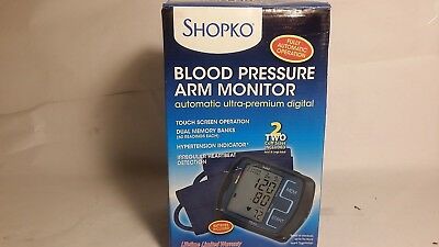 NEW Shopko Blood Pressure Monitor with Travel Case