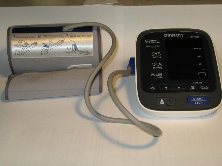 Omron BP791IT Blood Pressure Monitor / Pulse Checker -  Great Condition