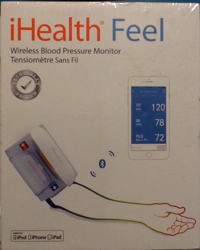 iHEALTH FEEL WIRELESS BLUETOOTH BLOOD PRESSURE MONITOR BP5 - NEW