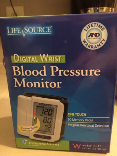 LifeSource Digital Wrist Blood Pressure Monitor UB-521 NEW Unopened FREE SHIP!