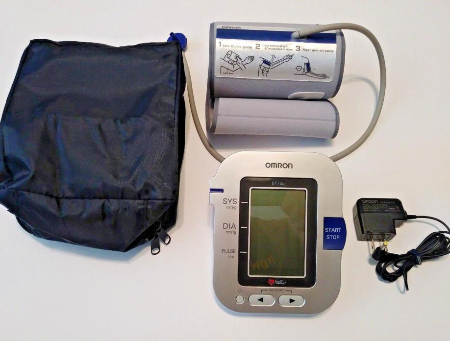 Omron Premier Automatic Digital Blood Pressure Monitor w/Comfort Fit Cuff BP755