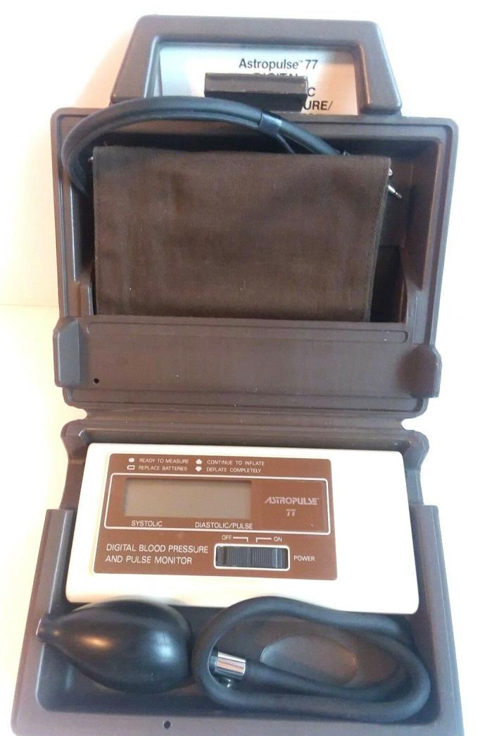 Vintage Astropulse 77 Professional Blood Pressure Device with Hard Case