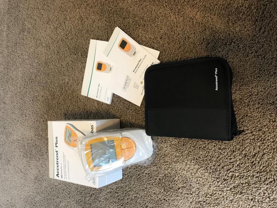 Accutrend Plus, For the determination of total cholestrol and glucose