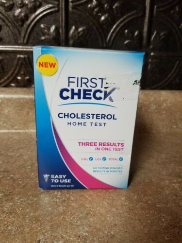 First Check Cholesterol Home Test Exp 8/31/2019