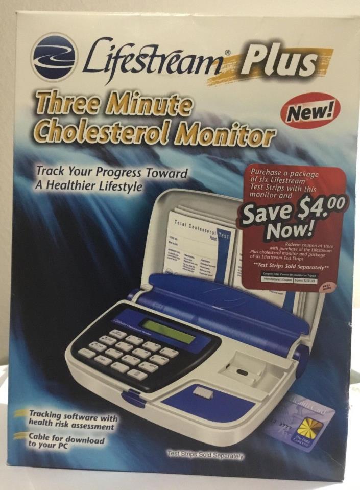 Lifestream Plus Three minute Cholesterol Monitor