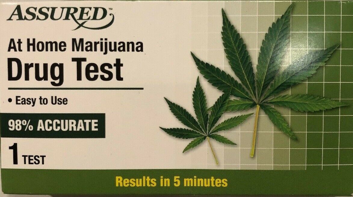 ASSURED HOME MARIJUANA DRUG TEST KIT - RESULTS IN 5 MINUTES - 98% ACCURATE