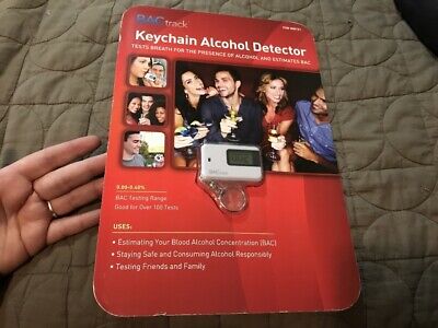 NEW BACTRACK KEYCHAIN ALCOHOL DETECTOR MODEL 906721 TESTER BREATHALYZER