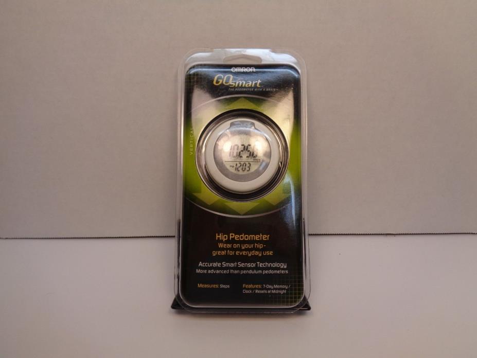 OMRON GO SMART HIP PEDOMETER MINT IN PACKAGE UNOPENED/NEVER USED