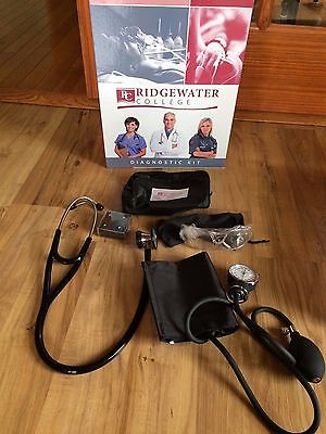 Diagnostic Kit~Healthcare Kit College Medical Stethoscope Sphygmomanometer