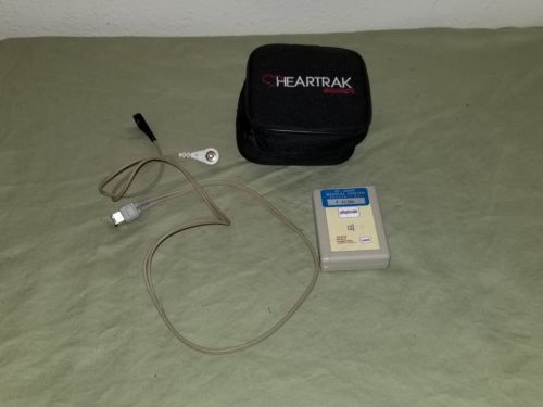 Universal Medical Heartrak 2 Post-Symptomatic Event Recorder with leads and case