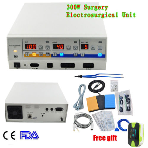 Medical High Frequency Electrosurgical Unit Diathermy Cautery Machine 110/220vA+