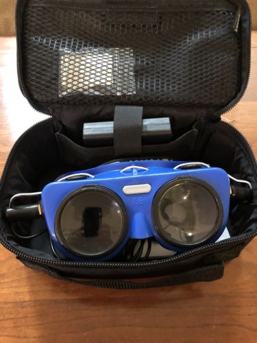 Frenzel Lenses with carrying case