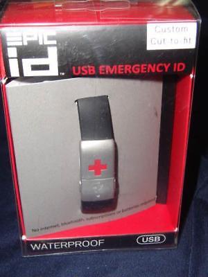 EPIC ID USB EMERGENCY ID 2014 NEW IN BOX