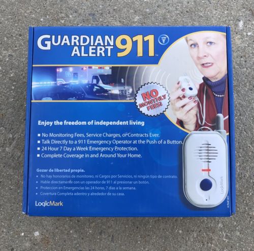 Brand New LogicMark Guardian Alert 911 No 30911