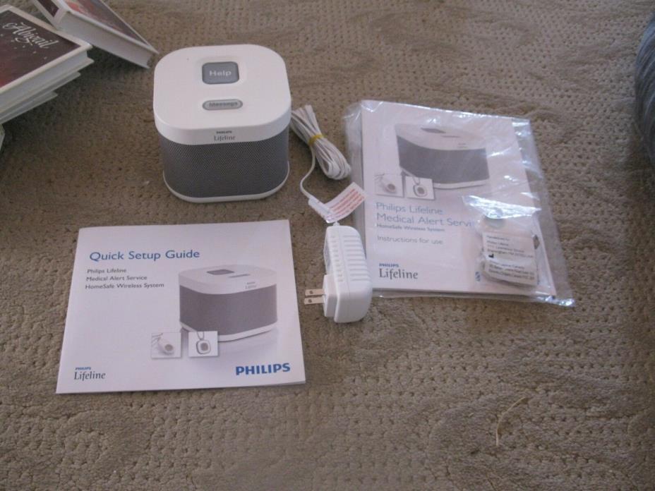 PHILIPS LIFELINE MEDICAL  ALERT SERVICE WIRELESS SYSTEM