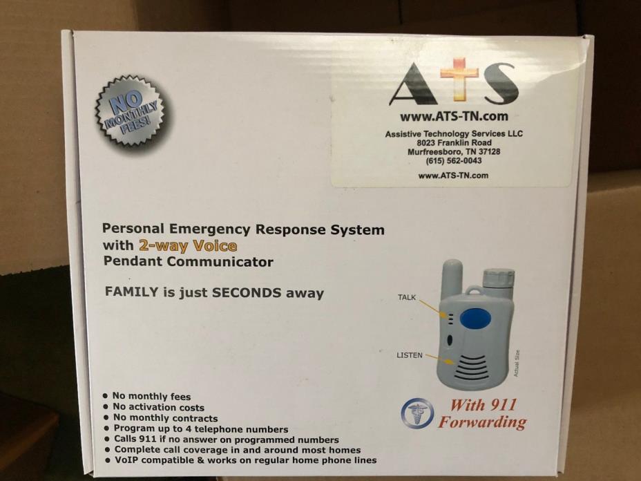 Medical Alert System for Home Emergency- NO MONTHLY FEES - WATER RESISTANT