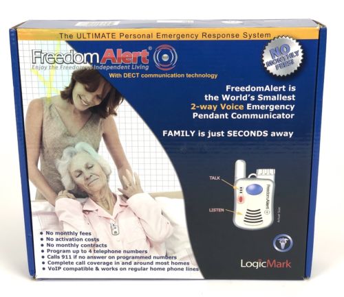 Freedom Alert Model 35911 Complete System LogicMark Personal Emergency Response
