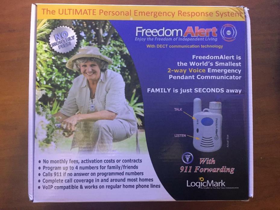 FREEDOM ALERT Personal Emergency Response System - Model 35911 - NEW Open Box
