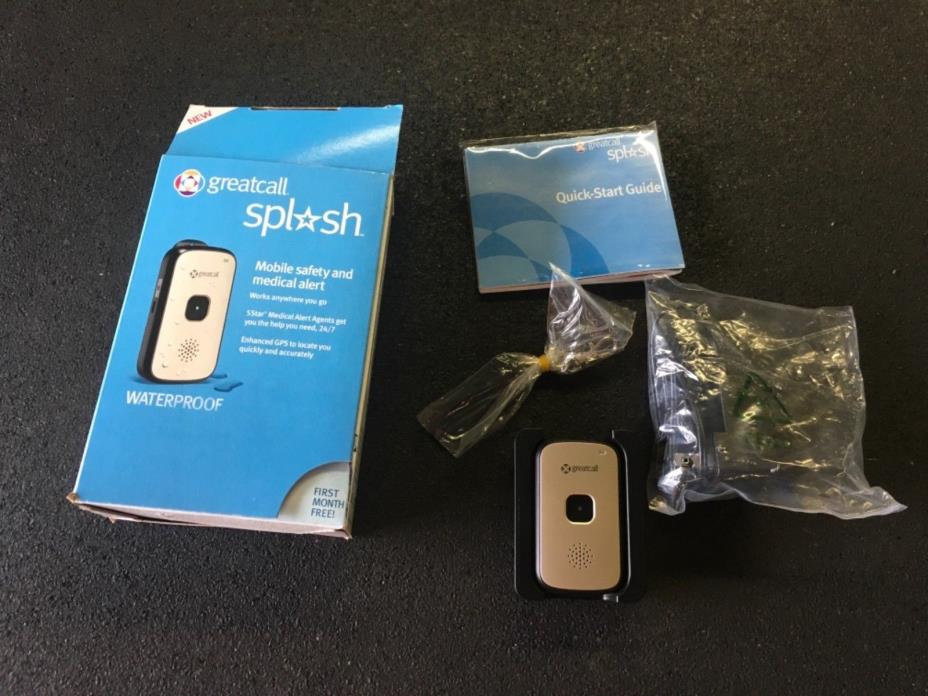 GreatCall Splash Waterproof One-Touch Mobile Medical Alert Device