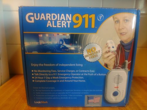 LOGICMARK GUARDIAN ALERT 911, COMPLETE SYSTEM, MODEL 30511, NO MONTHLY FEES!