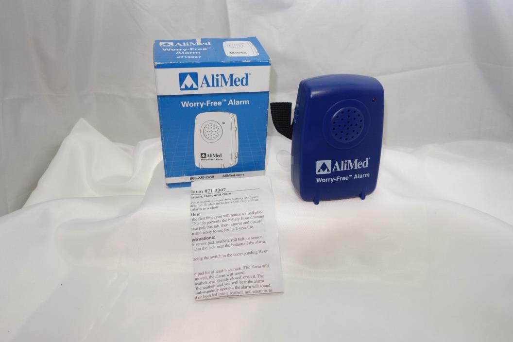 Ali Med worry free sensor Alarm #713307  New in Box - open box